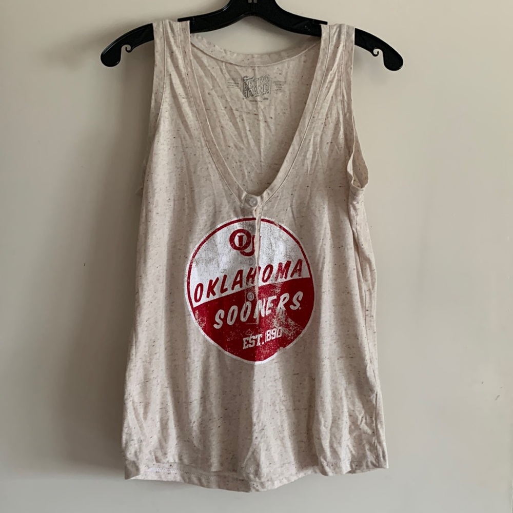 Oklahoma Sooners Retro Brand Tank